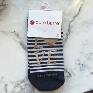 Pure barre NWWT small socks